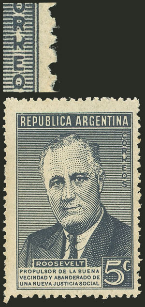 Lot 707 - Argentina general issues -  Guillermo Jalil - Philatino Auction # 2237 ARGENTINA: Very enjoyable general auction (2), with a lot of interesting material of all periods!!