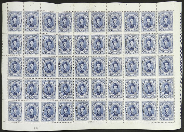 Lot 157 - Argentina official stamps -  Guillermo Jalil - Philatino Auction # 2238 ARGENTINA: Special October auction