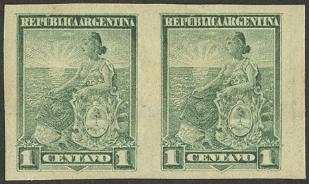 Lot 73 - Argentina general issues -  Guillermo Jalil - Philatino Auction # 2238 ARGENTINA: Special October auction