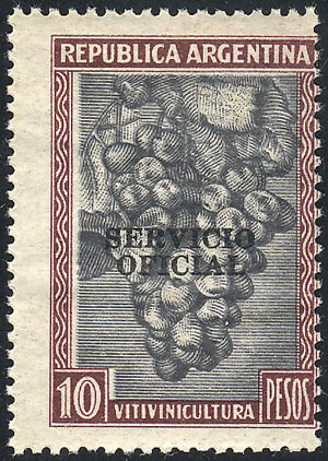 Lot 151 - Argentina official stamps -  Guillermo Jalil - Philatino Auction # 2238 ARGENTINA: Special October auction