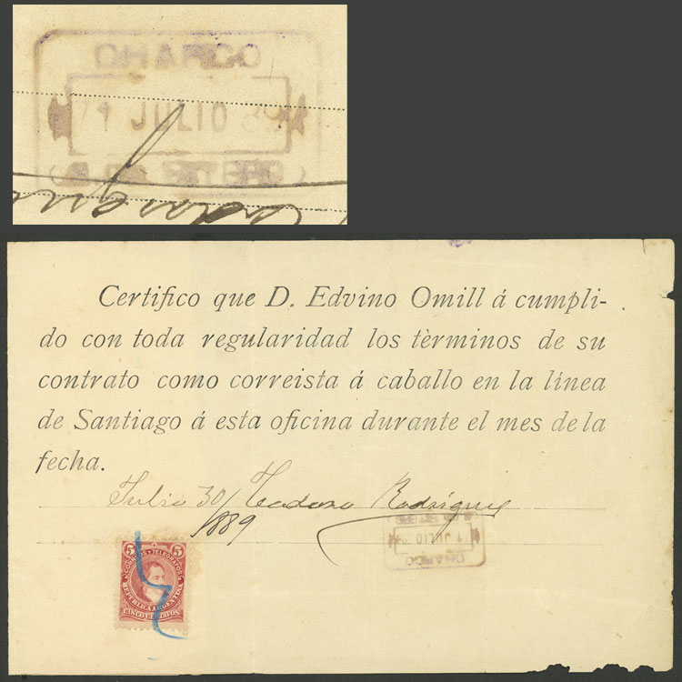Lot 173 - Argentina postal history -  Guillermo Jalil - Philatino Auction # 2238 ARGENTINA: Special October auction