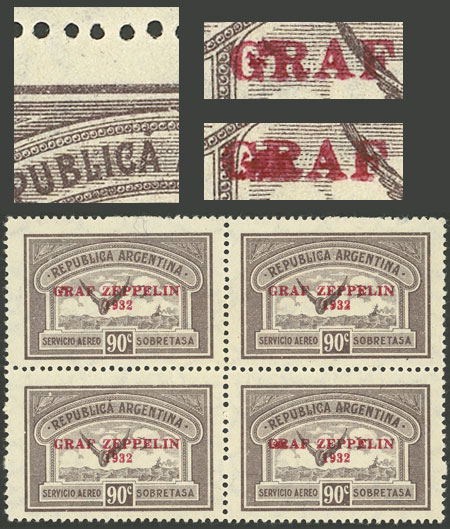 Lot 136 - Argentina airmail - Guillermo Jalil - Philatino Auction # 2238 ARGENTINA: Special October auction Lot 136 - Argentina airmail - Guillermo Jalil - Philatino Auction # 2238 ARGENTINA: Special October auction