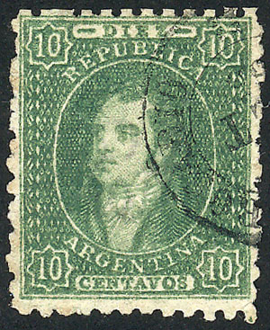 Lot 24 - Argentina rivadavias -  Guillermo Jalil - Philatino Auction # 2239 ARGENTINA: Special October auction (2nd part)