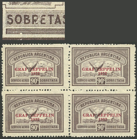 Lot 132 - Argentina airmail -  Guillermo Jalil - Philatino Auction # 2239 ARGENTINA: Special October auction (2nd part)