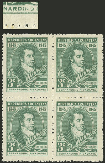 Lot 610 - Argentina general issues - Guillermo Jalil - Philatino Auction # 2242 ARGENTINA: Lot 610 - Argentina general issues - Guillermo Jalil - Philatino Auction # 2242 ARGENTINA: