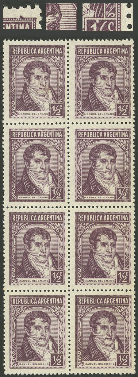 Lot 521 - Argentina general issues -  Guillermo Jalil - Philatino Auction # 2242 ARGENTINA: 