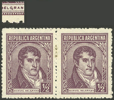 Lot 430 - Argentina general issues - Guillermo Jalil - Philatino Auction # 2242 ARGENTINA: Lot 430 - Argentina general issues - Guillermo Jalil - Philatino Auction # 2242 ARGENTINA: