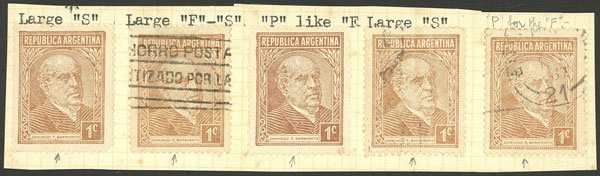 Lot 433 - Argentina general issues - Guillermo Jalil - Philatino Auction # 2242 ARGENTINA: Lot 433 - Argentina general issues - Guillermo Jalil - Philatino Auction # 2242 ARGENTINA: