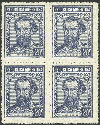 Lot 449 - Argentina general issues - Guillermo Jalil - Philatino Auction # 2242 ARGENTINA: Lot 449 - Argentina general issues - Guillermo Jalil - Philatino Auction # 2242 ARGENTINA: