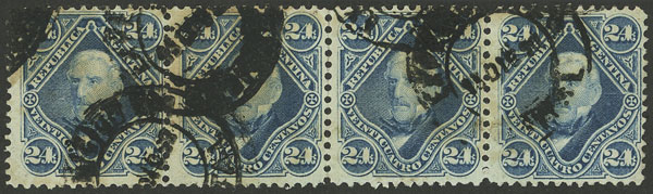 Lot 135 - Argentina general issues - Guillermo Jalil - Philatino Auction # 2242 ARGENTINA: Lot 135 - Argentina general issues - Guillermo Jalil - Philatino Auction # 2242 ARGENTINA: