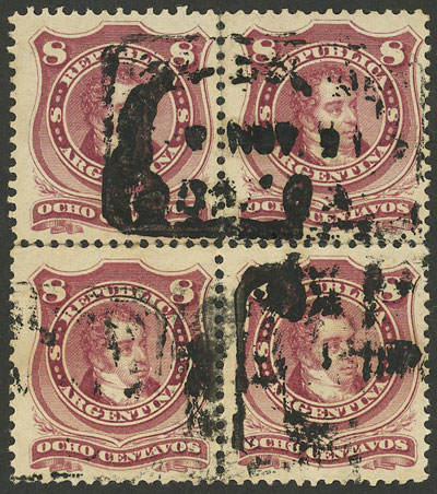 Lot 133 - Argentina general issues - Guillermo Jalil - Philatino Auction # 2242 ARGENTINA: Lot 133 - Argentina general issues - Guillermo Jalil - Philatino Auction # 2242 ARGENTINA: