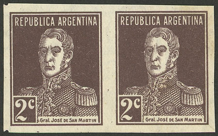 Lot 370 - Argentina general issues -  Guillermo Jalil - Philatino Auction # 2242 ARGENTINA: 