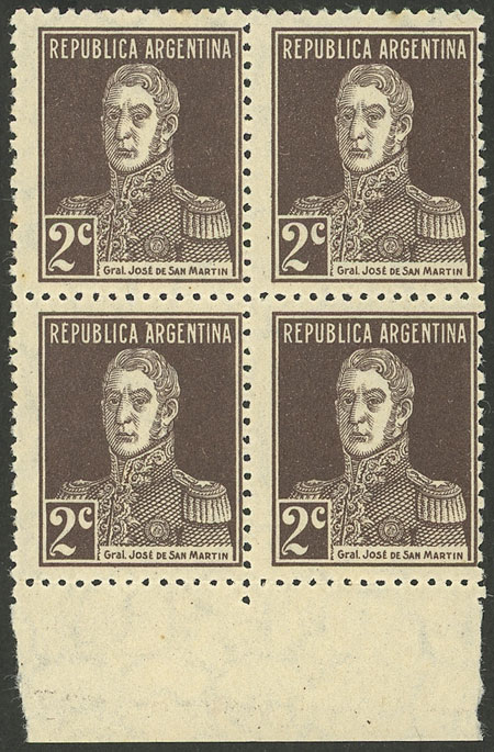 Lot 369 - Argentina general issues -  Guillermo Jalil - Philatino Auction # 2242 ARGENTINA: 