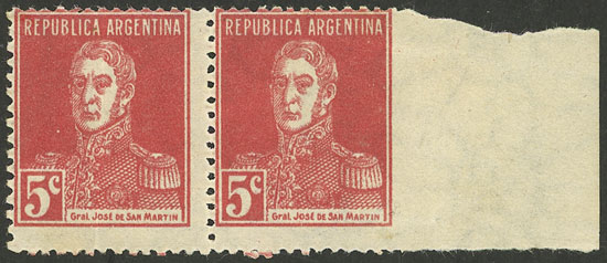 Lot 373 - Argentina general issues -  Guillermo Jalil - Philatino Auction # 2242 ARGENTINA: 