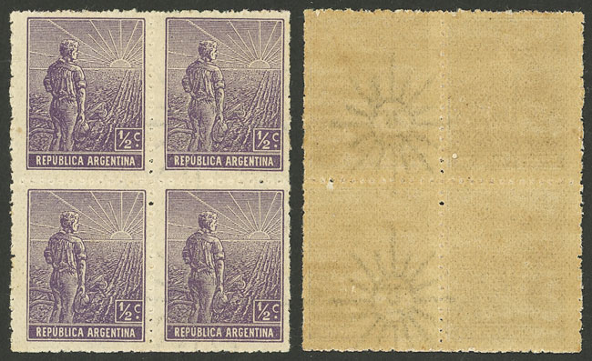 Lot 286 - Argentina general issues -  Guillermo Jalil - Philatino Auction # 2242 ARGENTINA: 