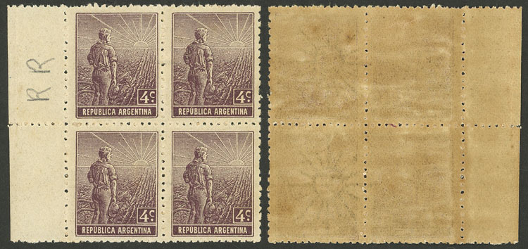 Lot 287 - Argentina general issues -  Guillermo Jalil - Philatino Auction # 2242 ARGENTINA: 