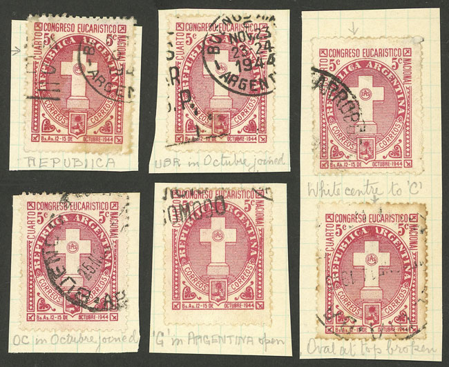 Lot 606 - Argentina general issues - Guillermo Jalil - Philatino Auction # 2242 ARGENTINA: Lot 606 - Argentina general issues - Guillermo Jalil - Philatino Auction # 2242 ARGENTINA: