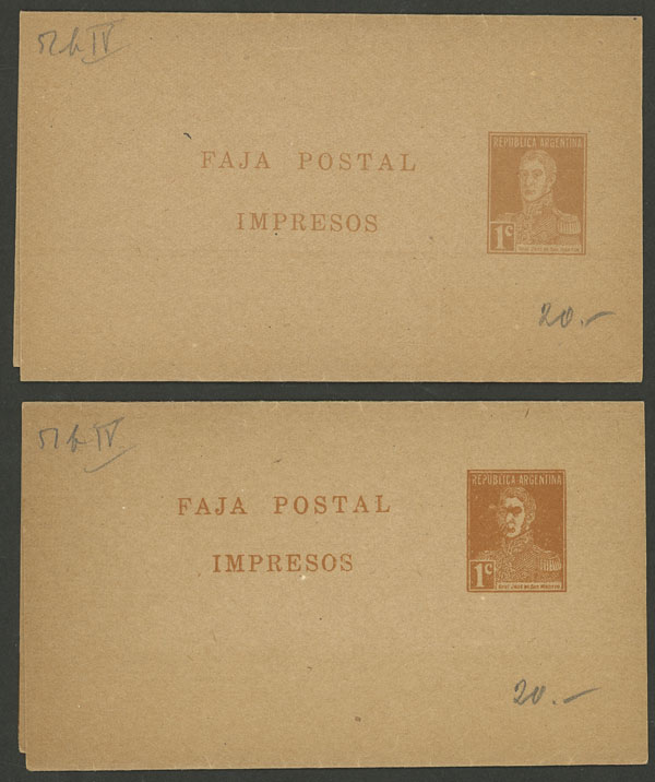 Lot 1247 - Argentina Postal stationery - Guillermo Jalil - Philatino Auction # 2242 ARGENTINA: Lot 1247 - Argentina Postal stationery - Guillermo Jalil - Philatino Auction # 2242 ARGENTINA: