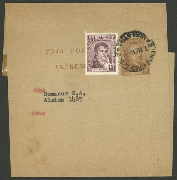 Lot 1250 - Argentina Postal stationery - Guillermo Jalil - Philatino Auction # 2242 ARGENTINA: Lot 1250 - Argentina Postal stationery - Guillermo Jalil - Philatino Auction # 2242 ARGENTINA:
