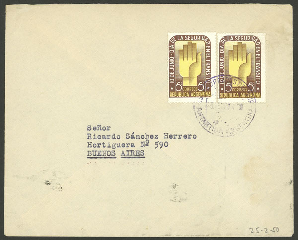 Lot 29 - ARGENTINE ANTARCTICA - ORCADAS postal history - Guillermo Jalil - Philatino Auction # 2242 ARGENTINA: Lot 29 - ARGENTINE ANTARCTICA - ORCADAS postal history - Guillermo Jalil - Philatino Auction # 2242 ARGENTINA: