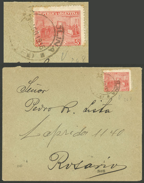Lot 1340 - Argentina postal history - Guillermo Jalil - Philatino Auction # 2242 ARGENTINA: Lot 1340 - Argentina postal history - Guillermo Jalil - Philatino Auction # 2242 ARGENTINA: