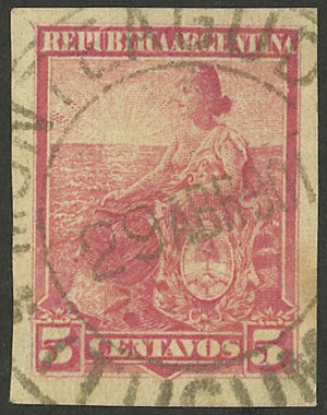 Lot 240 - Argentina general issues -  Guillermo Jalil - Philatino Auction # 2242 ARGENTINA: 
