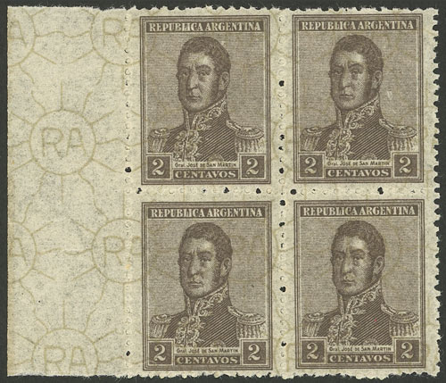 Lot 362 - Argentina general issues -  Guillermo Jalil - Philatino Auction # 2242 ARGENTINA: 