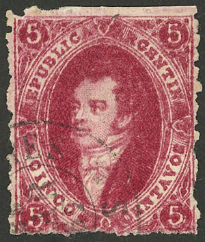 Lot 100 - Argentina rivadavias - Guillermo Jalil - Philatino Auction # 2242 ARGENTINA: Lot 100 - Argentina rivadavias - Guillermo Jalil - Philatino Auction # 2242 ARGENTINA:
