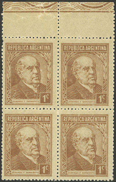 Lot 525 - Argentina general issues -  Guillermo Jalil - Philatino Auction # 2242 ARGENTINA: 