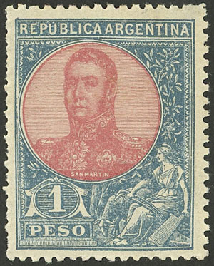 Lot 264 - Argentina general issues - Guillermo Jalil - Philatino Auction # 2242 ARGENTINA: Lot 264 - Argentina general issues - Guillermo Jalil - Philatino Auction # 2242 ARGENTINA: