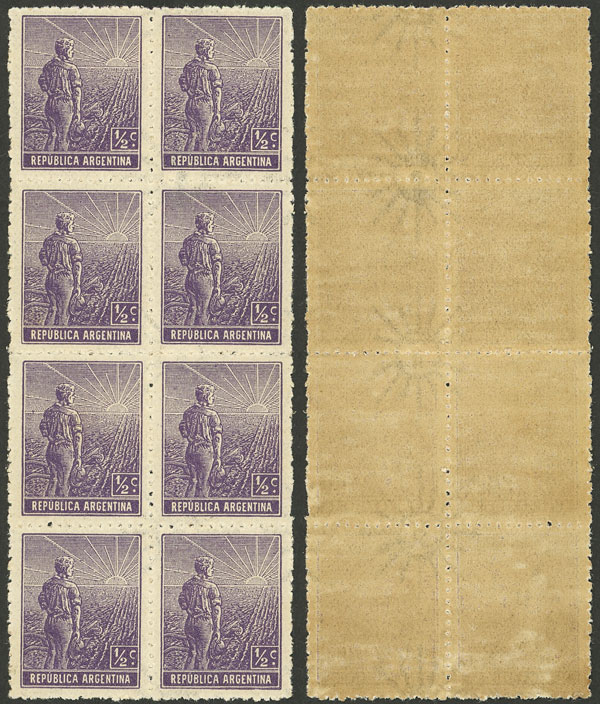 Lot 285 - Argentina general issues -  Guillermo Jalil - Philatino Auction # 2242 ARGENTINA: 