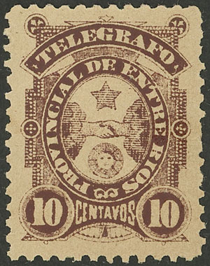 Lot 1185 - Argentina telegraph stamps - Guillermo Jalil - Philatino Auction # 2242 ARGENTINA: Lot 1185 - Argentina telegraph stamps - Guillermo Jalil - Philatino Auction # 2242 ARGENTINA: