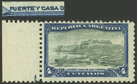 Lot 267 - Argentina general issues - Guillermo Jalil - Philatino Auction # 2242 ARGENTINA: Lot 267 - Argentina general issues - Guillermo Jalil - Philatino Auction # 2242 ARGENTINA: