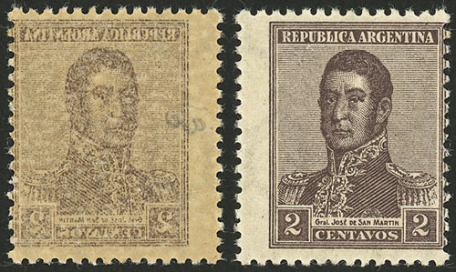 Lot 312 - Argentina general issues - Guillermo Jalil - Philatino Auction # 2242 ARGENTINA: Lot 312 - Argentina general issues - Guillermo Jalil - Philatino Auction # 2242 ARGENTINA: