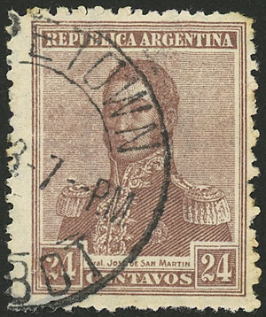Lot 360 - Argentina general issues -  Guillermo Jalil - Philatino Auction # 2242 ARGENTINA: 