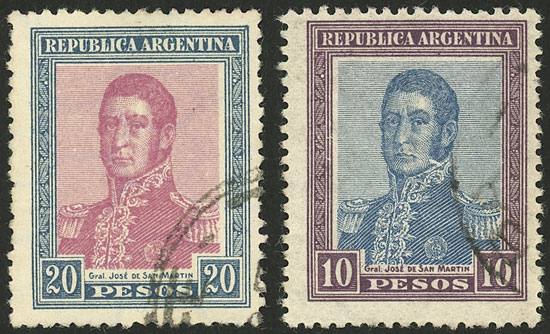 Lot 318 - Argentina general issues - Guillermo Jalil - Philatino Auction # 2242 ARGENTINA: Lot 318 - Argentina general issues - Guillermo Jalil - Philatino Auction # 2242 ARGENTINA: