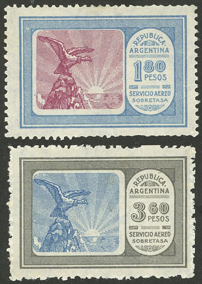 Lot 398 - Argentina general issues - Guillermo Jalil - Philatino Auction # 2242 ARGENTINA: Lot 398 - Argentina general issues - Guillermo Jalil - Philatino Auction # 2242 ARGENTINA: