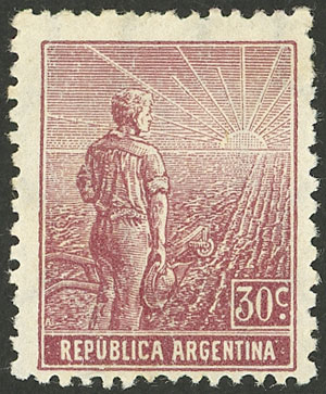 Lot 292 - Argentina general issues -  Guillermo Jalil - Philatino Auction # 2242 ARGENTINA: 