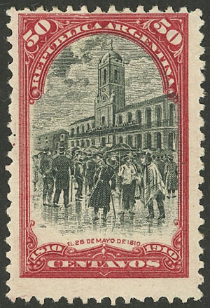 Lot 274 - Argentina general issues - Guillermo Jalil - Philatino Auction # 2242 ARGENTINA: Lot 274 - Argentina general issues - Guillermo Jalil - Philatino Auction # 2242 ARGENTINA: