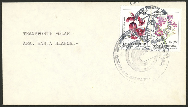 Lot 9 - argentine antarctica postal history - Guillermo Jalil - Philatino Auction # 2242 ARGENTINA: Lot 9 - argentine antarctica postal history - Guillermo Jalil - Philatino Auction # 2242 ARGENTINA: