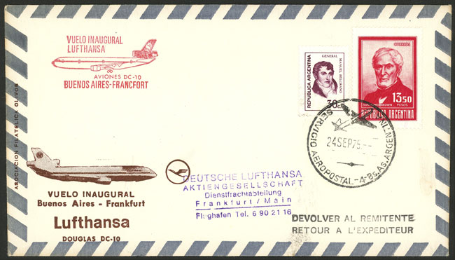 Lot 1386 - Argentina postal history - Guillermo Jalil - Philatino Auction # 2242 ARGENTINA: Lot 1386 - Argentina postal history - Guillermo Jalil - Philatino Auction # 2242 ARGENTINA: