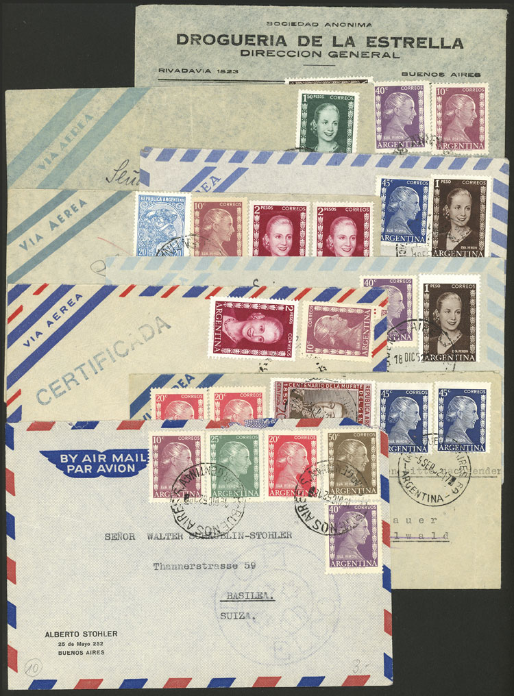 Lot 1370 - Argentina postal history - Guillermo Jalil - Philatino Auction # 2242 ARGENTINA: Lot 1370 - Argentina postal history - Guillermo Jalil - Philatino Auction # 2242 ARGENTINA:
