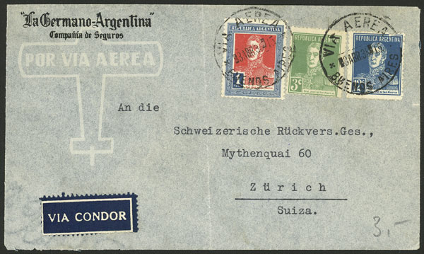 Lot 1352 - Argentina postal history - Guillermo Jalil - Philatino Auction # 2242 ARGENTINA: Lot 1352 - Argentina postal history - Guillermo Jalil - Philatino Auction # 2242 ARGENTINA: