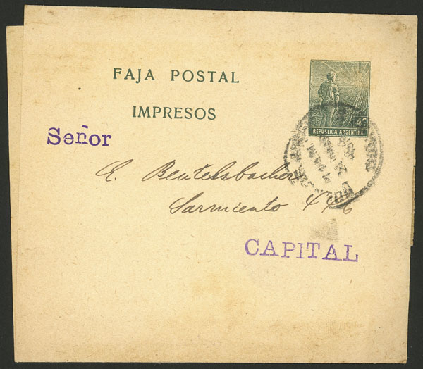 Lot 1242 - Argentina Postal stationery - Guillermo Jalil - Philatino Auction # 2242 ARGENTINA: Lot 1242 - Argentina Postal stationery - Guillermo Jalil - Philatino Auction # 2242 ARGENTINA:
