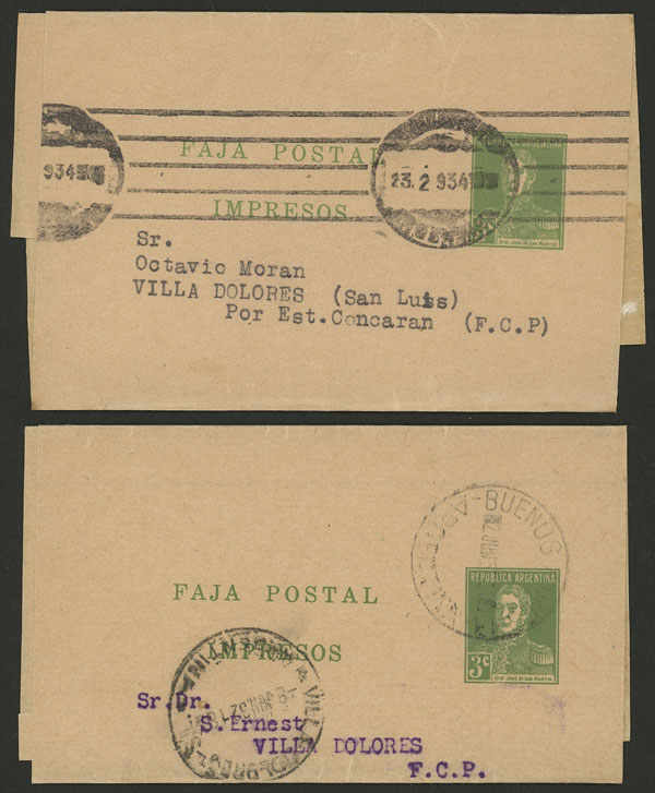 Lot 1249 - Argentina Postal stationery - Guillermo Jalil - Philatino Auction # 2242 ARGENTINA: Lot 1249 - Argentina Postal stationery - Guillermo Jalil - Philatino Auction # 2242 ARGENTINA: