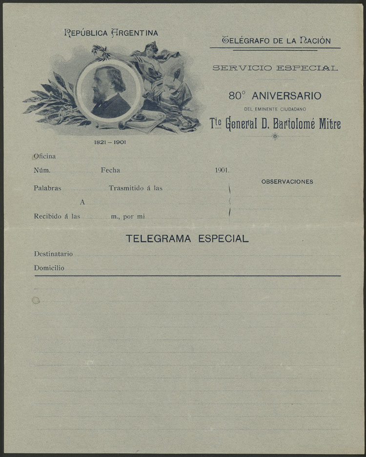 Lot 1422 - Argentina other items -  Guillermo Jalil - Philatino Auction # 2242 ARGENTINA: 