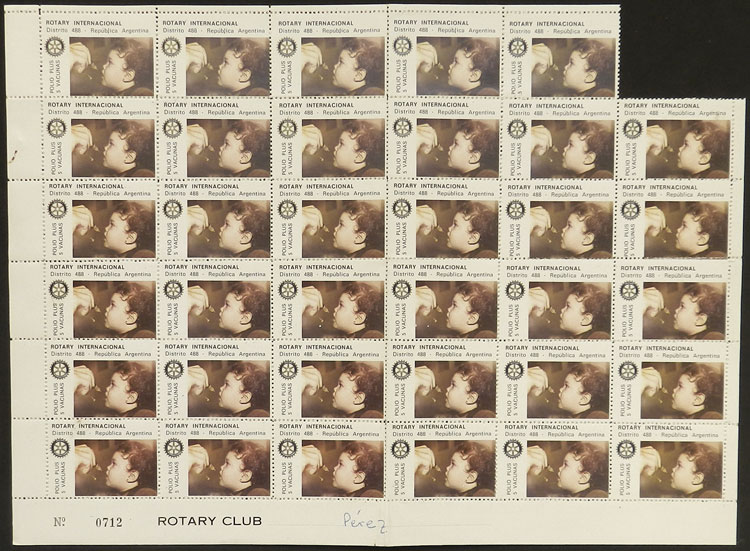 Lot 1430 - Argentina cinderellas - Guillermo Jalil - Philatino Auction # 2242 ARGENTINA: Lot 1430 - Argentina cinderellas - Guillermo Jalil - Philatino Auction # 2242 ARGENTINA: