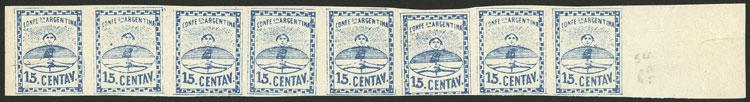 Lot 57 - Argentina confederation -  Guillermo Jalil - Philatino Auction # 2242 ARGENTINA: 