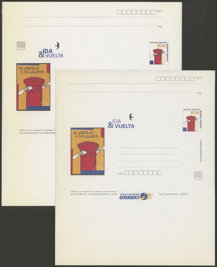 Lot 1270 - Argentina Postal stationery - Guillermo Jalil - Philatino Auction # 2242 ARGENTINA: Lot 1270 - Argentina Postal stationery - Guillermo Jalil - Philatino Auction # 2242 ARGENTINA: