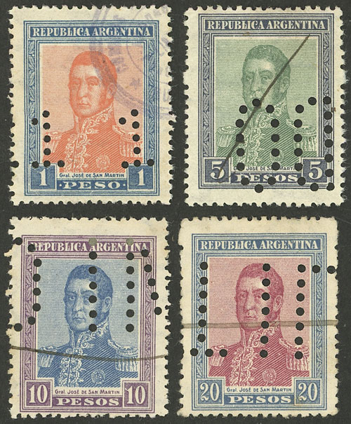 Lot 316 - Argentina general issues - Guillermo Jalil - Philatino Auction # 2242 ARGENTINA: Lot 316 - Argentina general issues - Guillermo Jalil - Philatino Auction # 2242 ARGENTINA: